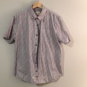 Casual short sleeve button up